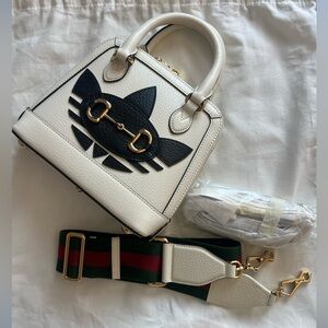 Gucci Horsebit top handle adidas&Gucci corporate limited edition new